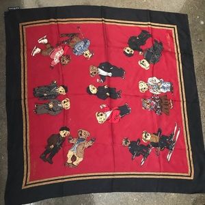 polo silk scarf